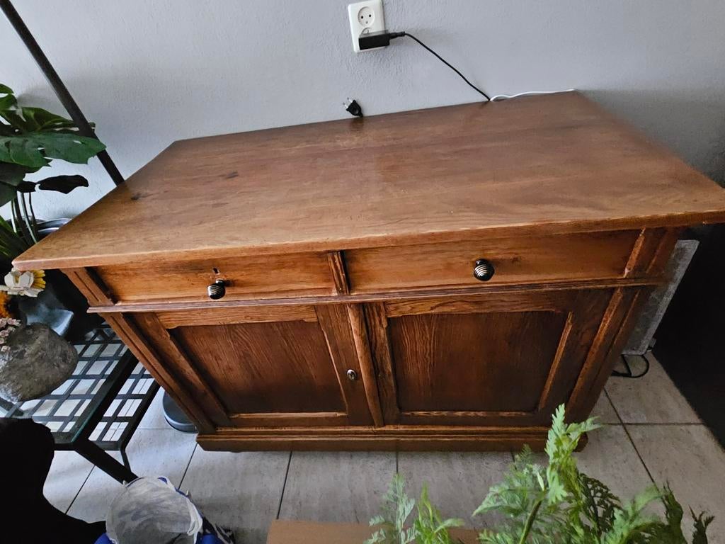 Commode kast oud., Ophalen, Gebruikt, 25 tot 50 cm, 100 tot 150 cm