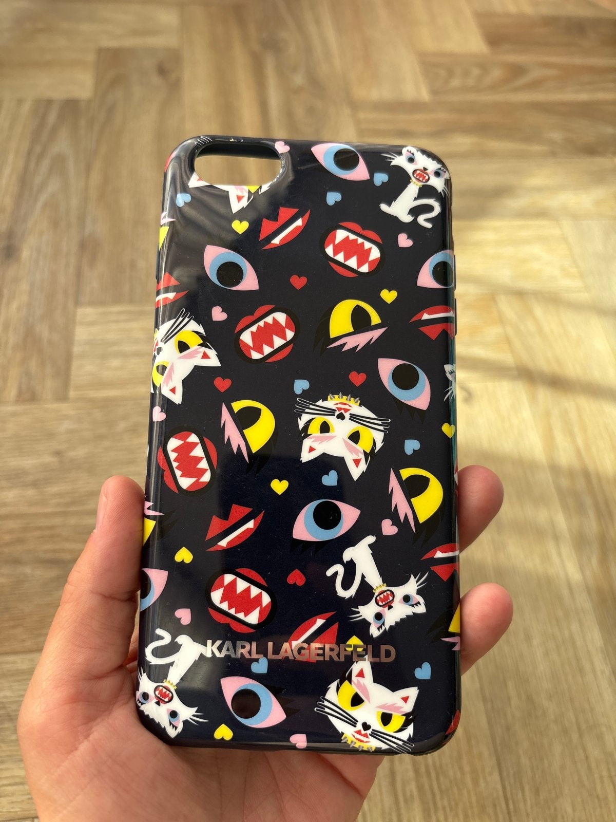 Karl Lagerfeld telefoonhoesje iPhone 6 Plus / 6s Plus, Ophalen of Verzenden, IPhone 6 Plus