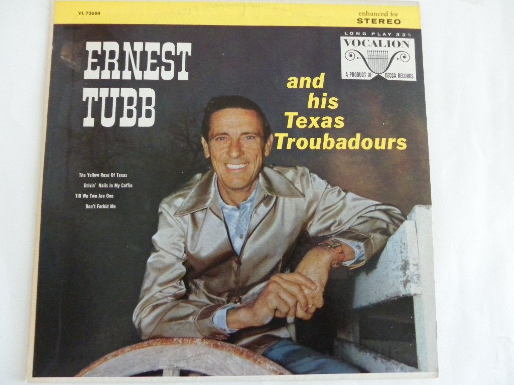 LP Ernest Tubb And His Texas Troubadours, LP, Gebruikt, Originele persing, Ophalen of Verzenden