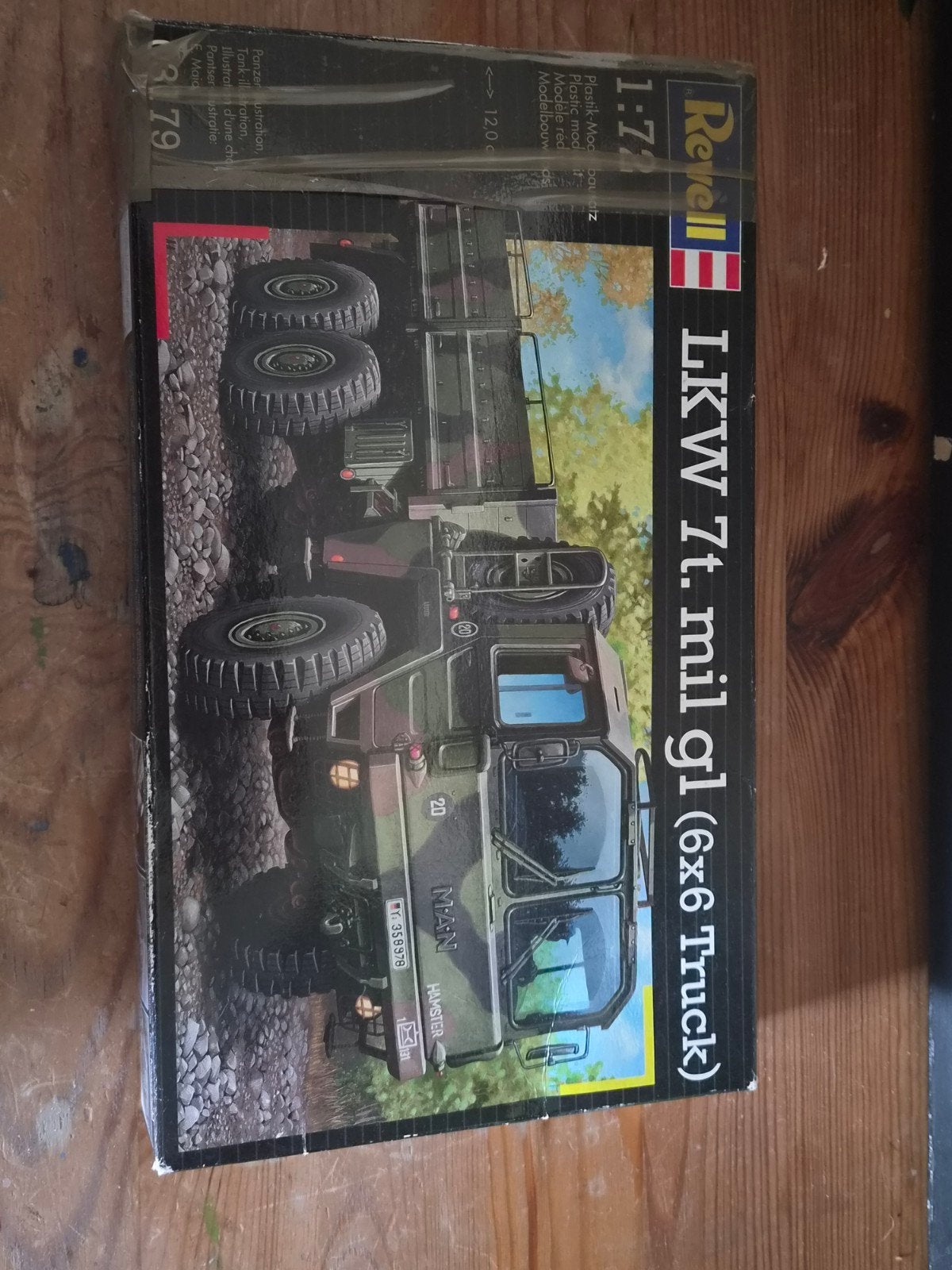Revell LKW 7t. mil gl (6x6 Truck) modelbouwkit, 1:50 of kleiner, Revell, Nieuw, Ophalen of Verzenden