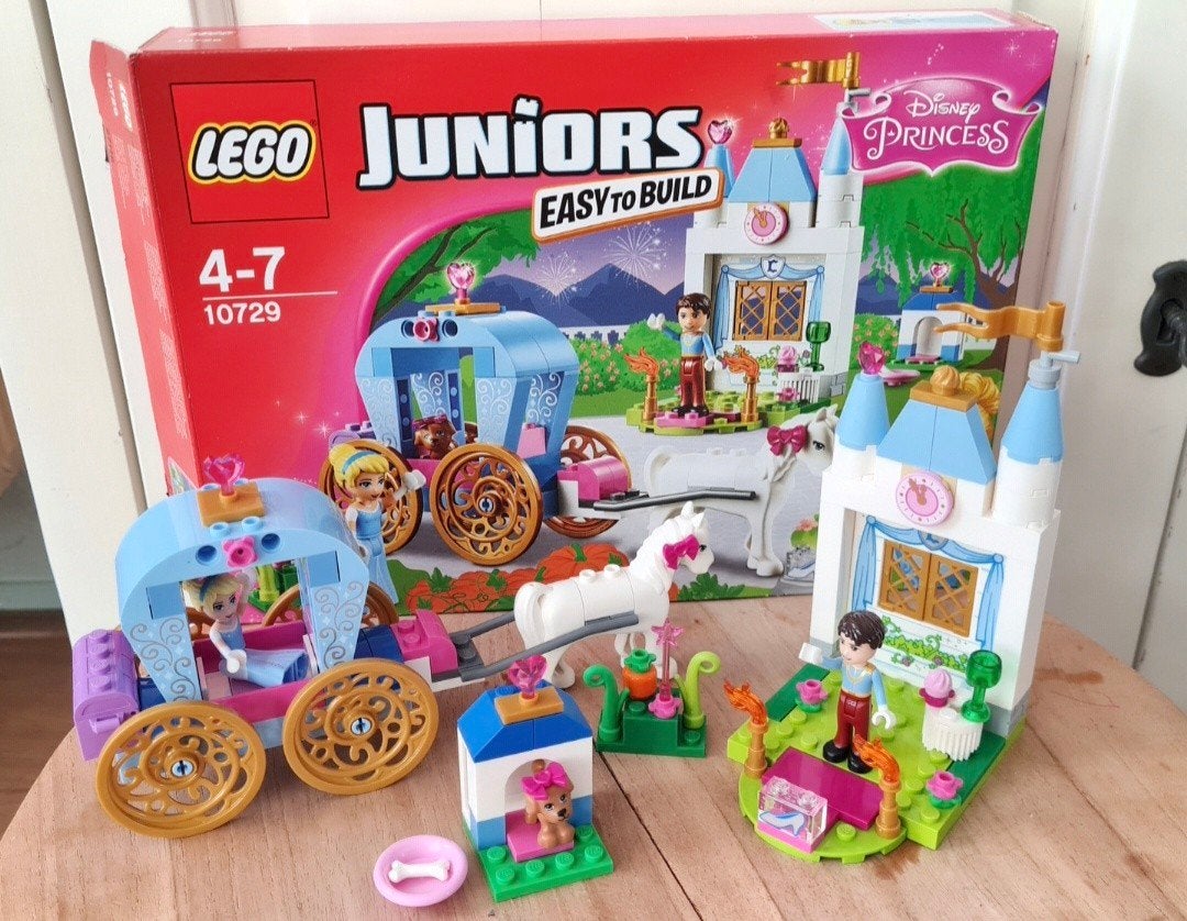 Lego juniors 10729 Assepoesters koets, Compleet, Lego, Ophalen of Verzenden, Zo goed als nieuw