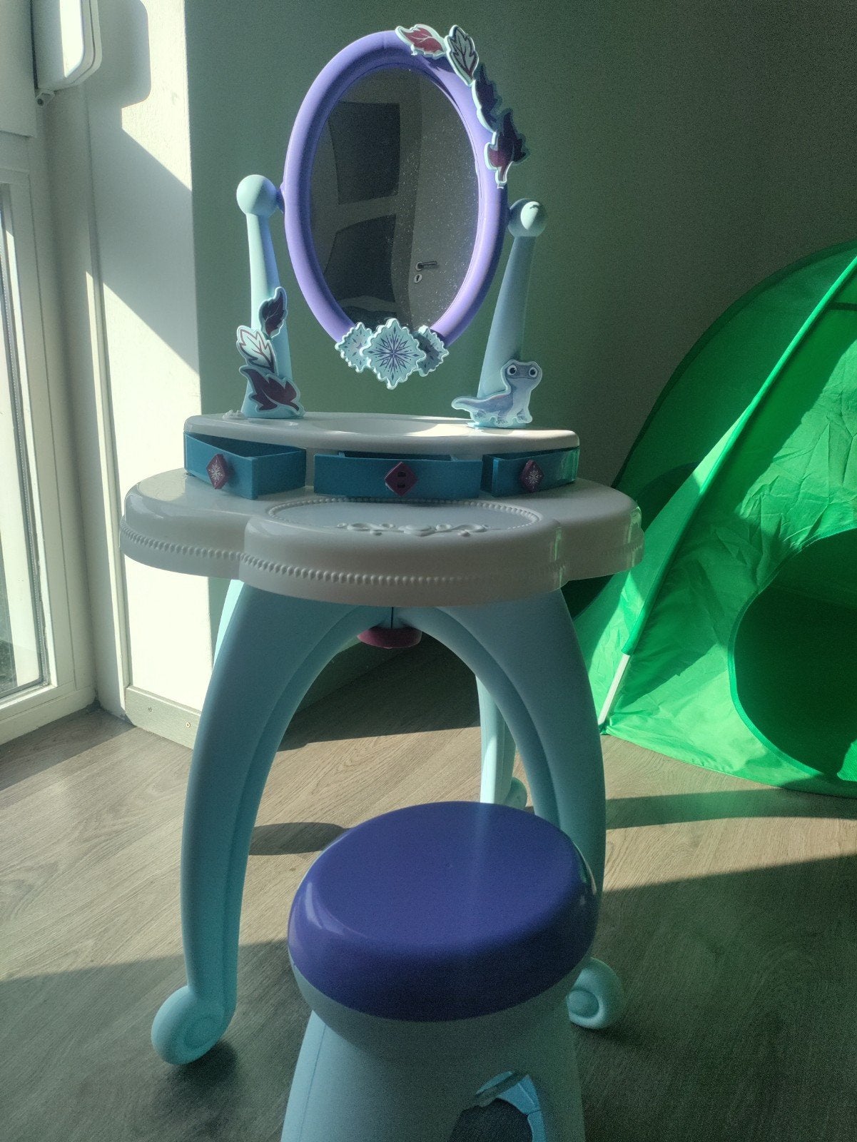Smoby - Frozen kaptafel / opmaak tafel kinderen, Kinderen en Baby's, Ophalen, Zo goed als nieuw