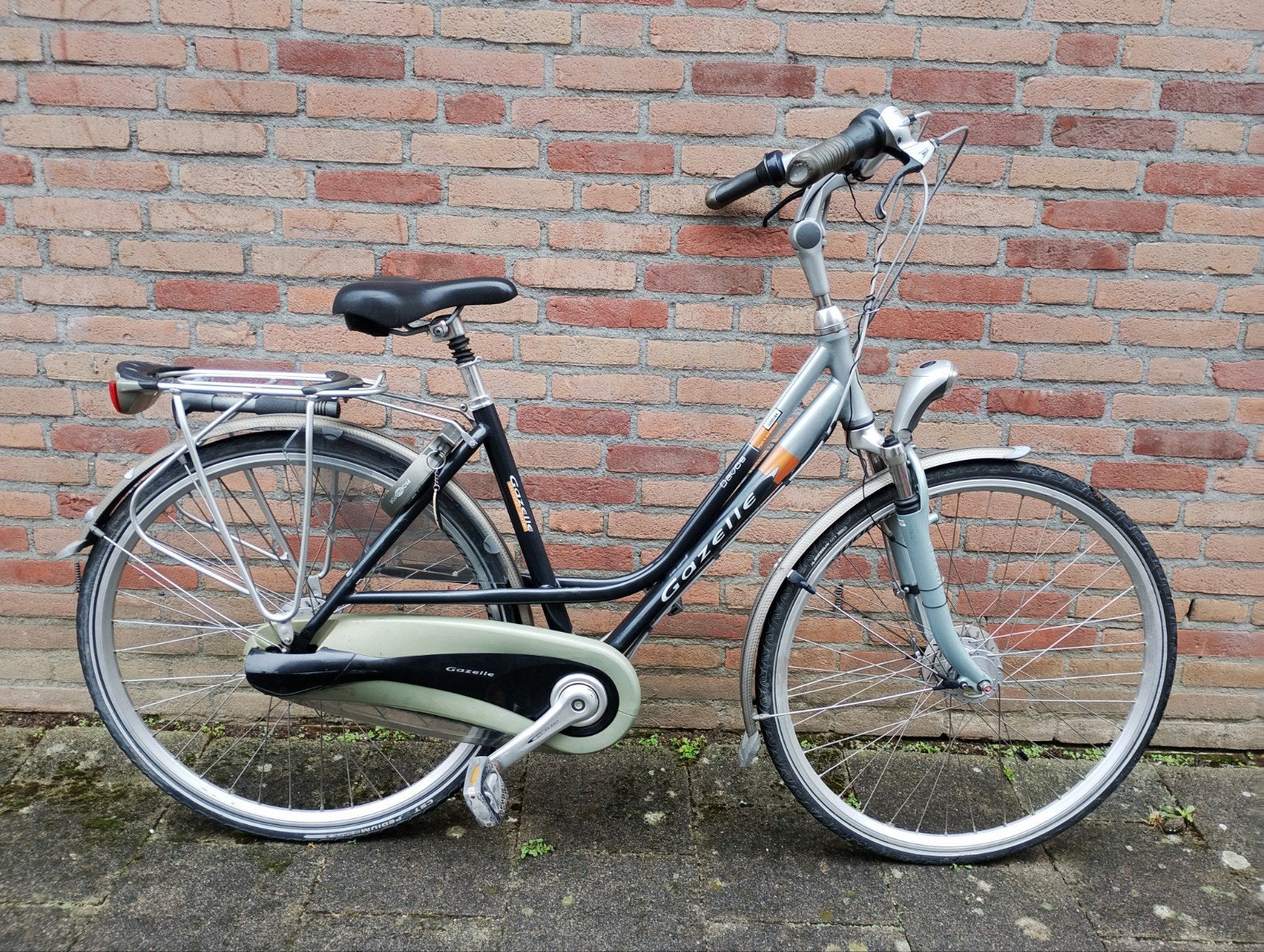 Mooie betrouwbare Gazelle Studenten Stadsfiets, Ophalen, 47 tot 50 cm, Versnellingen, Zo goed als nieuw