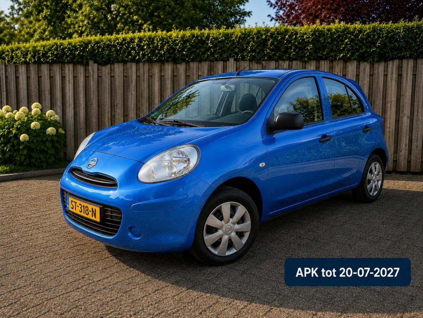 Nissan Micra 1.2 Visia, Auto's, Voorwielaandrijving, Euro 5, Stof, Gebruikt