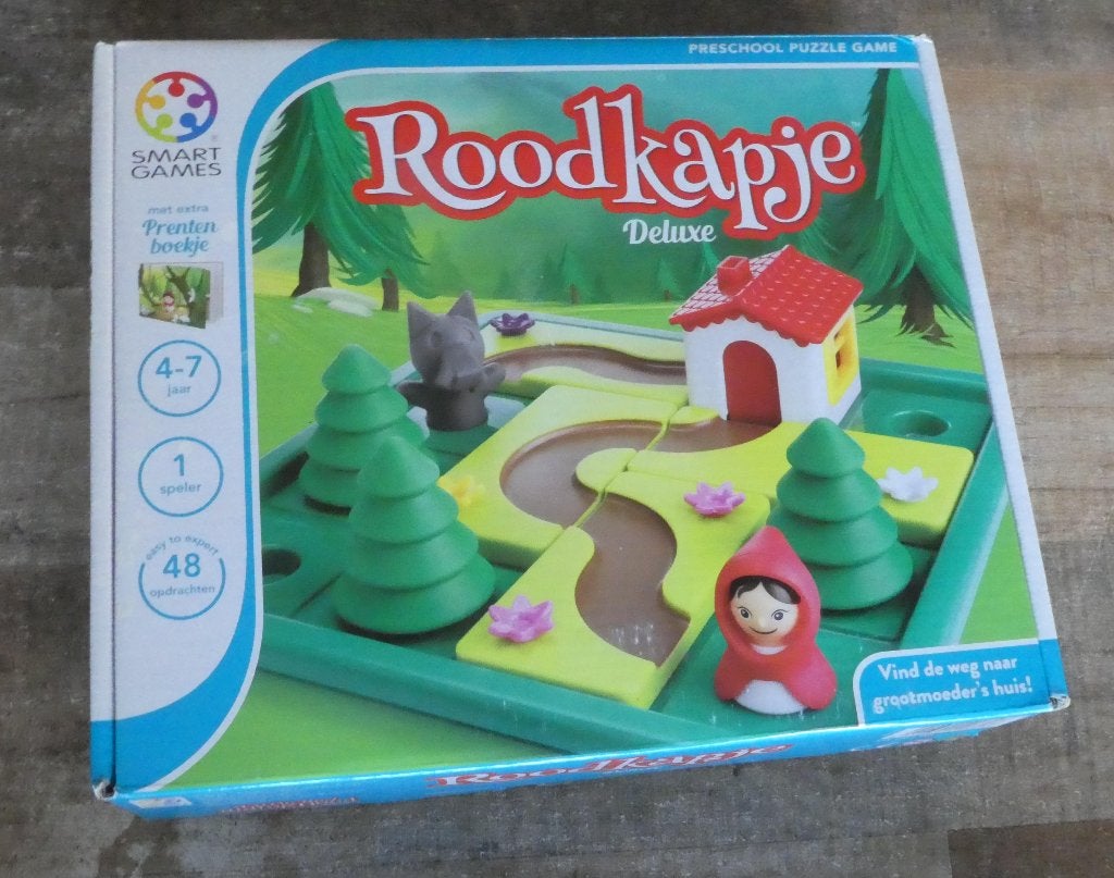SmartGames - Roodkapje de luxe vanaf 4 jaar., Kinderen en Baby's, Speelgoed | Educatief en Creatief, Ophalen of Verzenden, Zo goed als nieuw