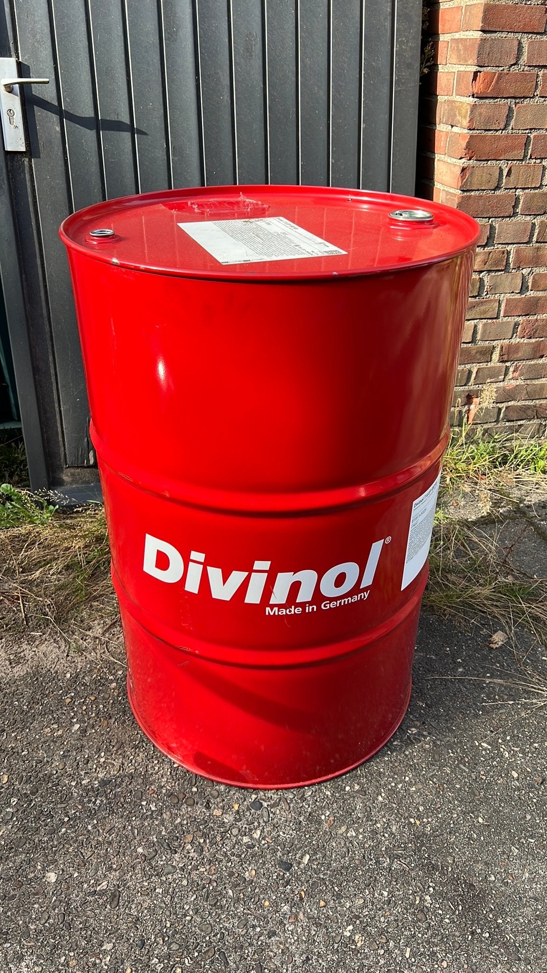 200L olievat, Ophalen, Zo goed als nieuw