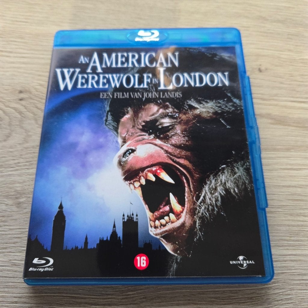 An American Werewolf in London (Blu-ray) 4 HALEN = 3 BETALEN, Cd's en Dvd's, Blu-ray, Zo goed als nieuw, Actie, Ophalen of Verzenden