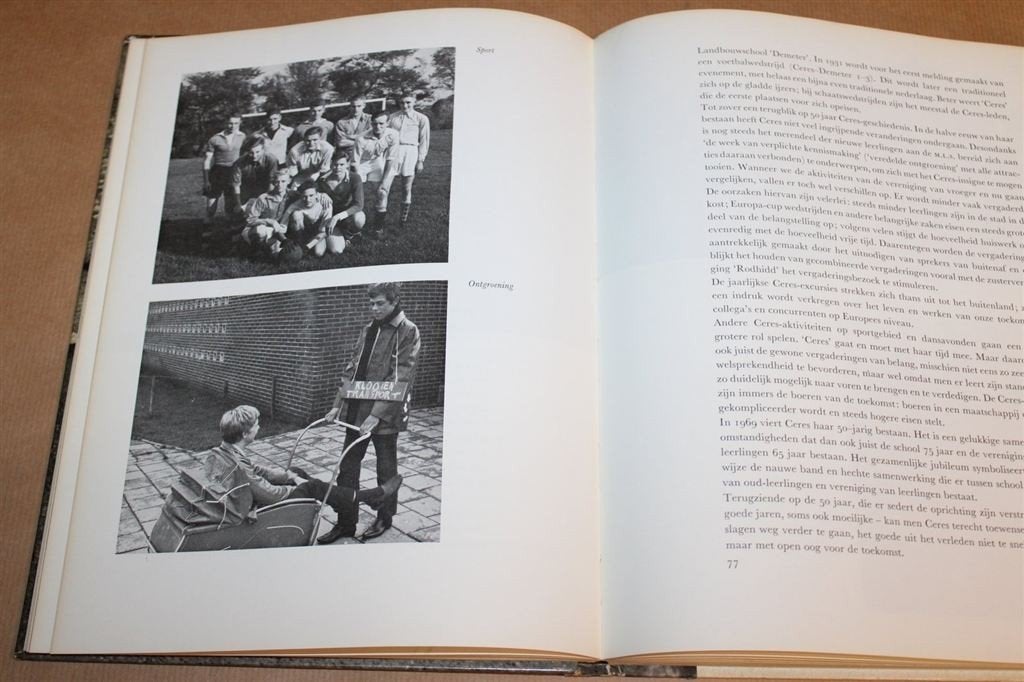 Jan Heidemaschool — Landbouwonderwijs Groningen 1893-1968, Ophalen of Verzenden, Gelezen