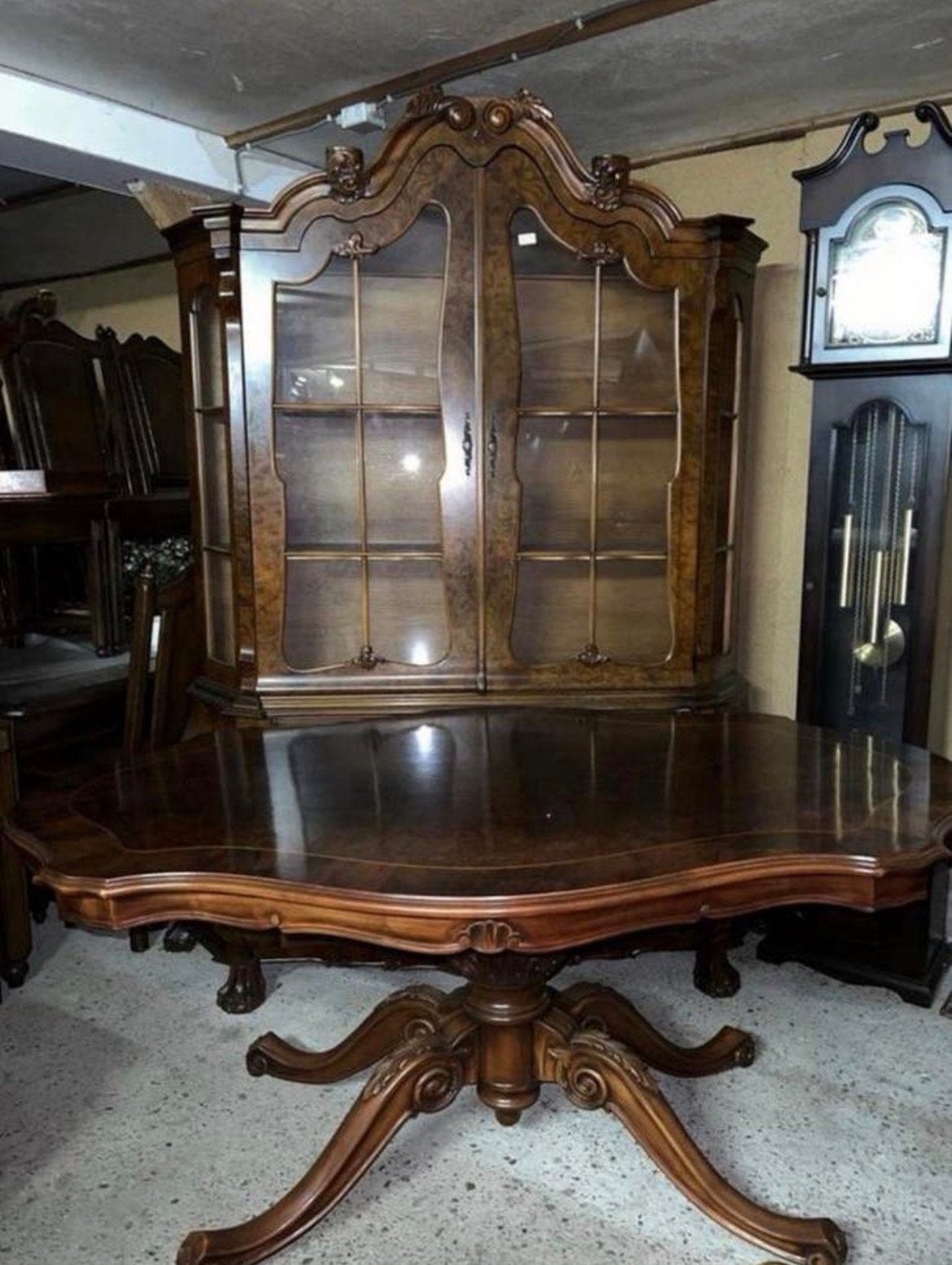 Prachtige Barok Eetkamertafel - Klassiek Design, Ophalen of Verzenden