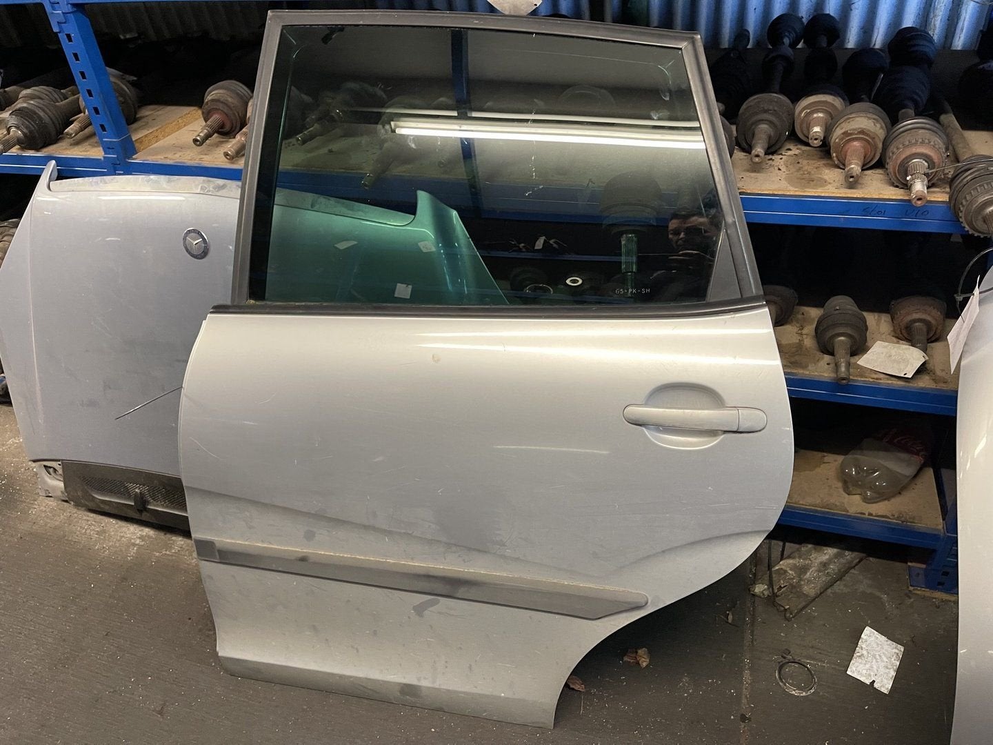 Linker achter portier Seat Altea 2.0 FSI Stylance 2004, Gebruikt, -, Deur, -