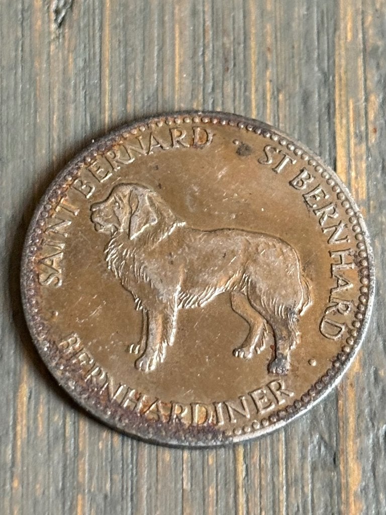 Penning Frolic St. Bernhard, Ophalen of Verzenden, Overige materialen, Nederland