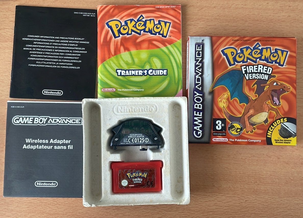 Pokemon FireRed cib, Avontuur en Actie, 1 speler, Ophalen of Verzenden, Zo goed als nieuw