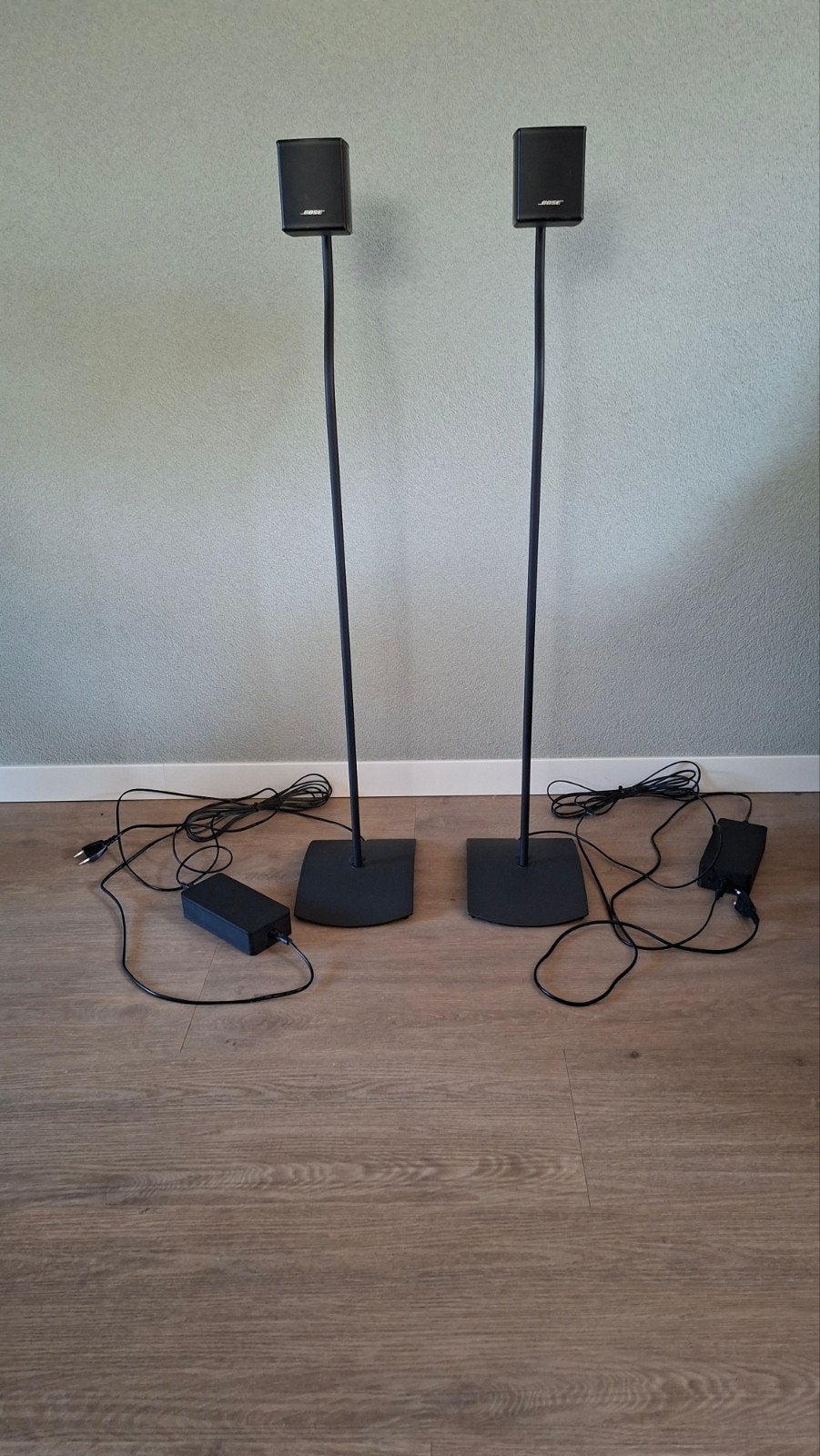 Bose surroundspeakers met UFS-20 standaard, Ophalen, Zo goed als nieuw, Bose