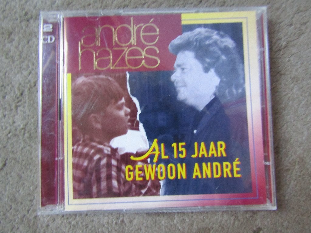 CD: Andre Hazes - Al 15 jaar gewoon Andre, 2 cds, Gebruikt, Boxset, Ophalen of Verzenden, Levenslied of Smartlap