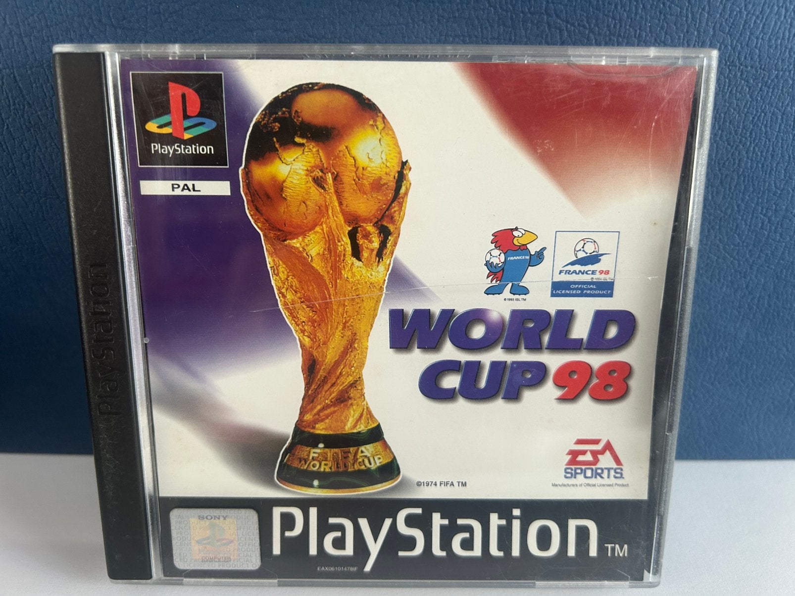 World Cup 98 / Playstation 1 / PS1 ps1, Spelcomputers en Games, Games | Sony PlayStation 1, 2 spelers, Ophalen of Verzenden, Zo goed als nieuw