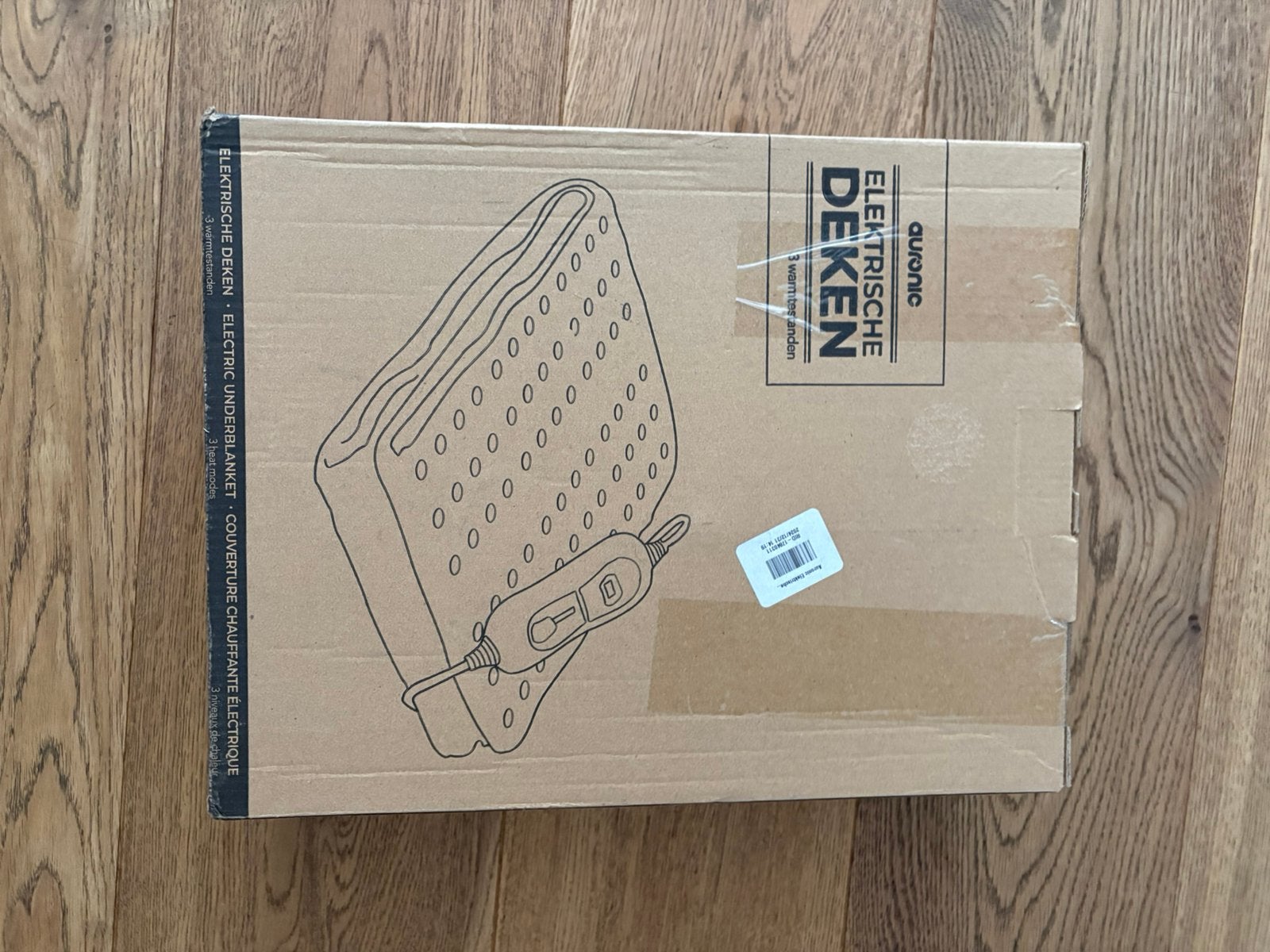 Auronic Elektrische Deken – NIEUW IN DOOS!, Ophalen of Verzenden, Nieuw, Fleecedeken