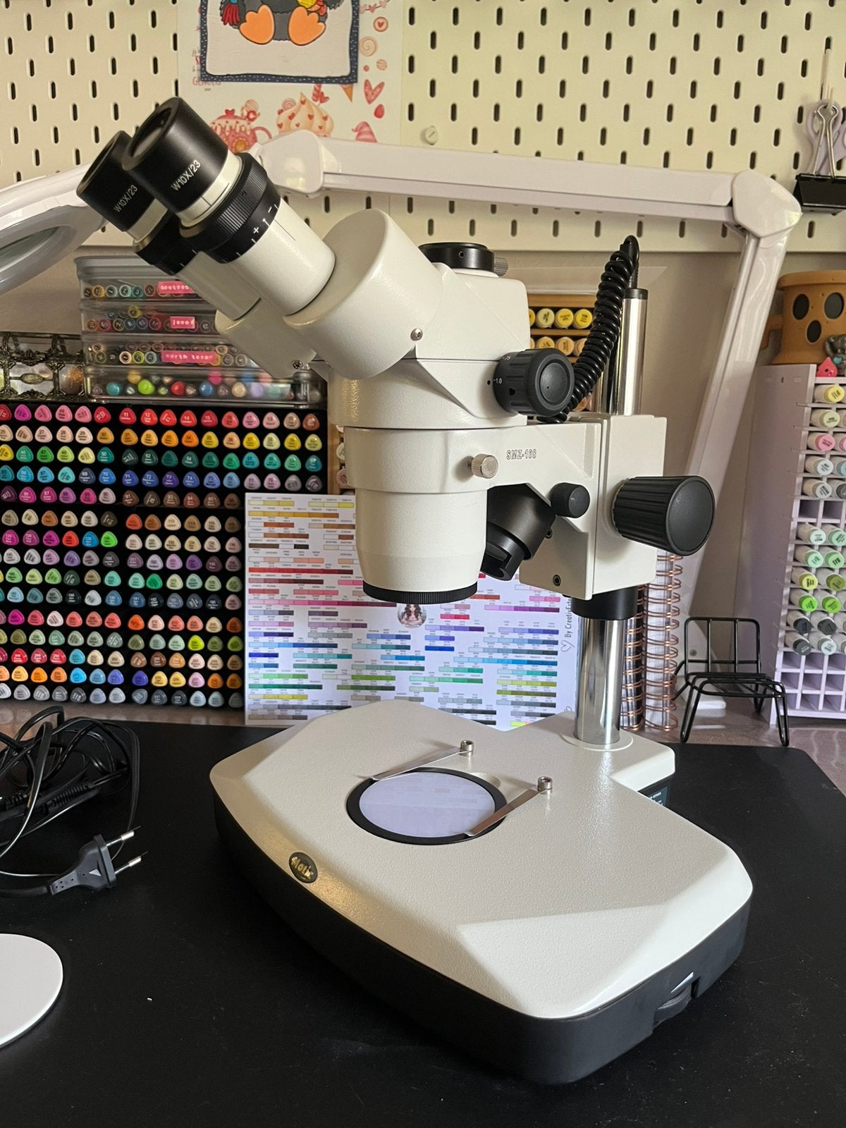 Stereomicroscoop Motic SMZ, Ophalen, Zo goed als nieuw