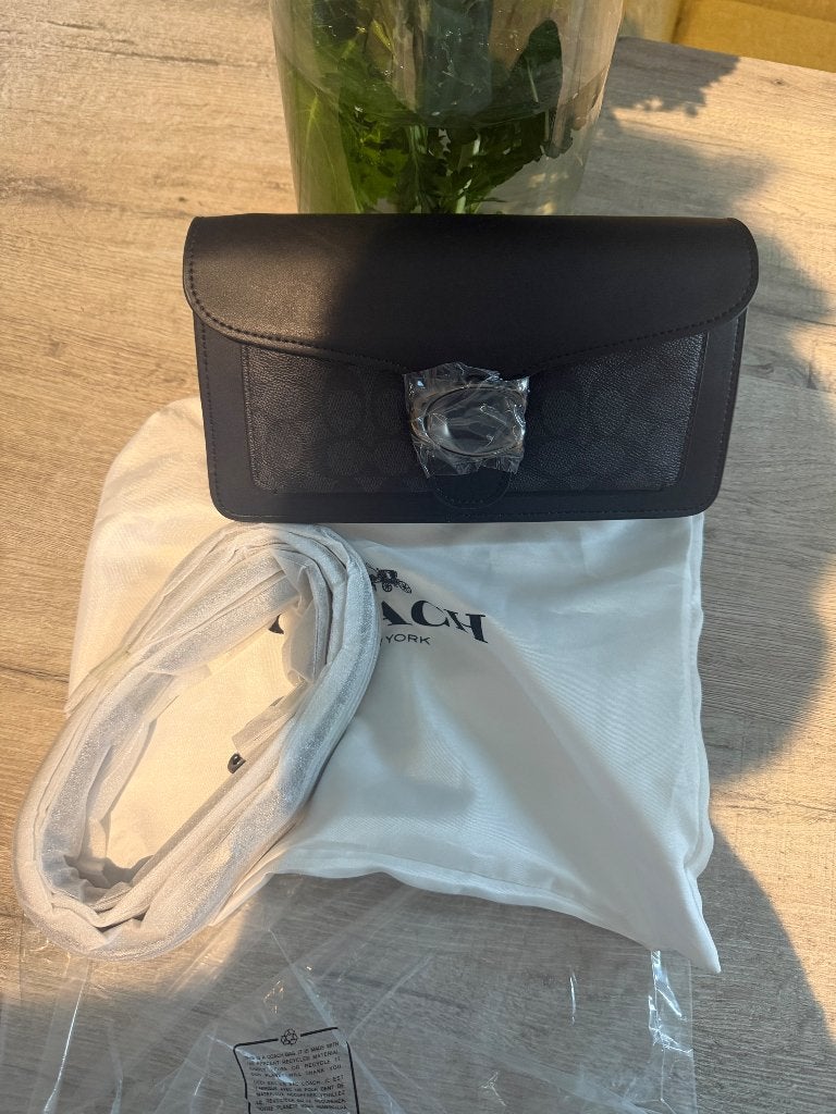 Coach tas, Ophalen of Verzenden, Nieuw, Zwart, Schoudertasje