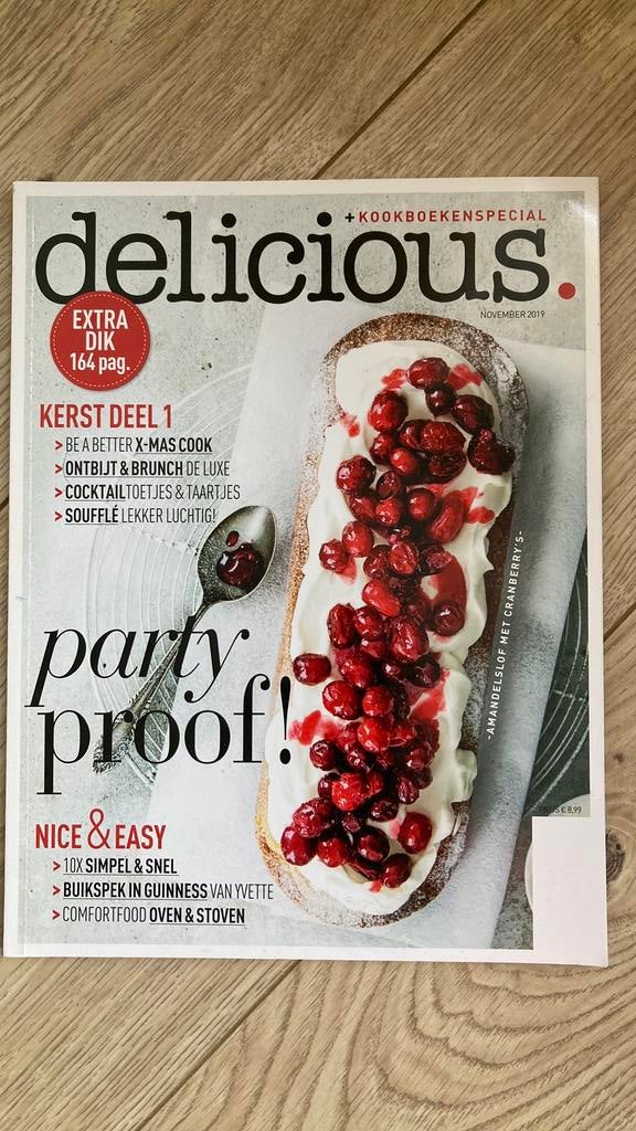 Delicious Kerst, Ophalen of Verzenden, Zo goed als nieuw, Hoofdgerechten, Overige gebieden