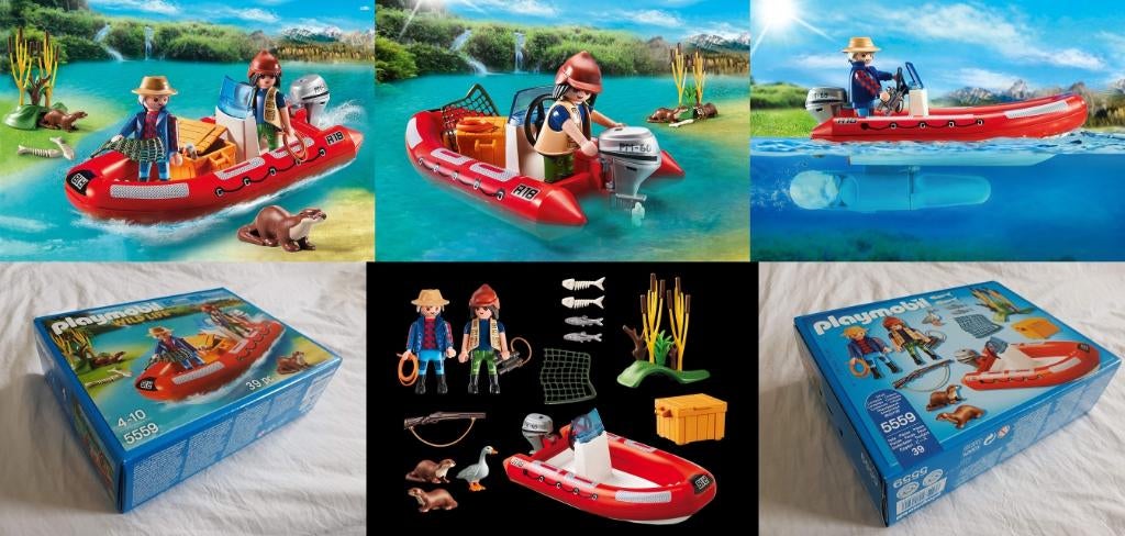 Playmobil 5559 stropers in rubberboot en diversen bos, Kinderen en Baby's, Speelgoed | Playmobil, Ophalen of Verzenden, Nieuw