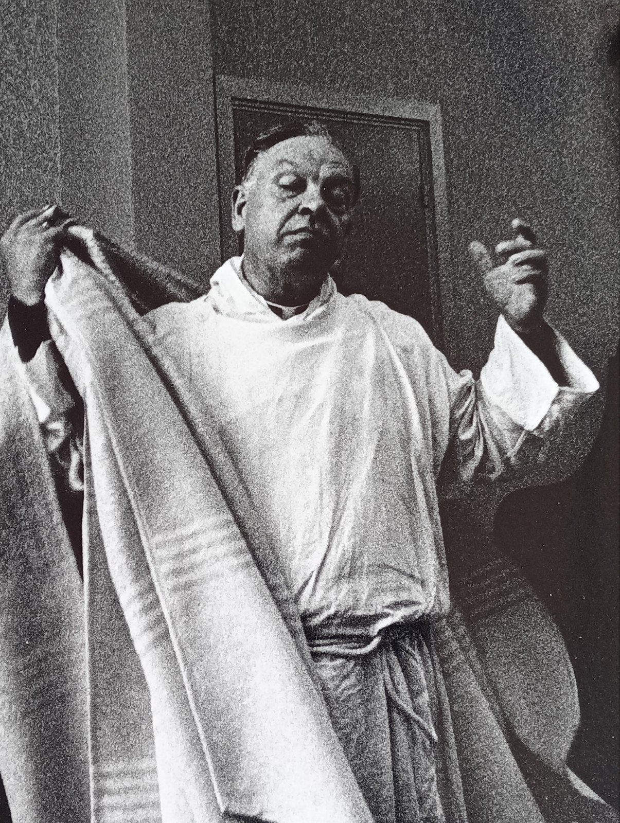Foto afscheid Moneigneur Ronald Philippe Bär1993, Verzamelen, Ophalen of Verzenden, 1980 tot heden, Zo goed als nieuw, Overige onderwerpen