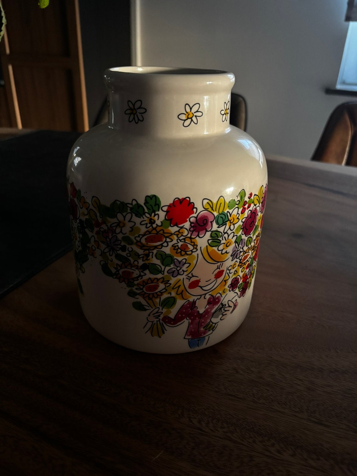 Blond Amsterdam kleine vaas, Ophalen