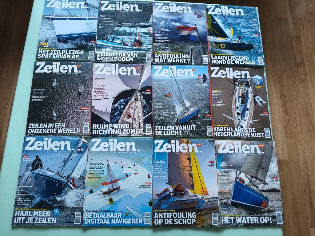 Zeilen Magazine Jaargang 2020 Compleet (12 nummers), Ophalen of Verzenden, Gelezen, Sport en Vrije tijd