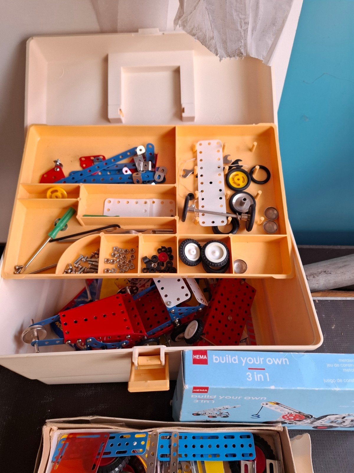 meccano - Metaal/ kunststof Constructieset, Ophalen, Zo goed als nieuw, Overige merken