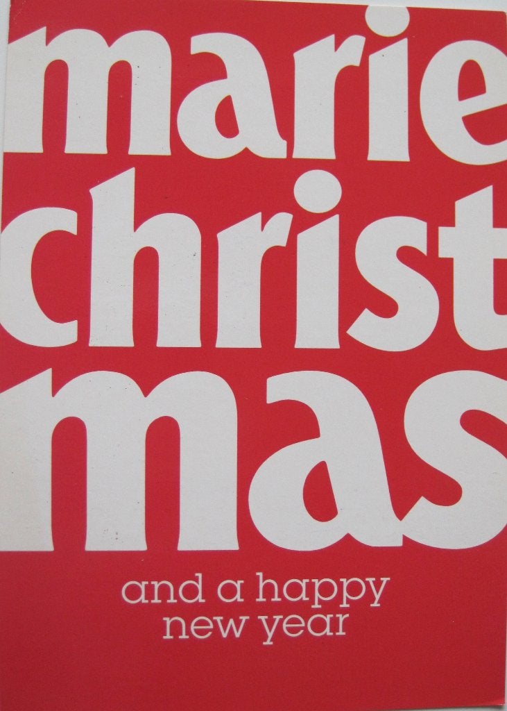 Boomerang - Marie Claire Christmas - nieuw, Verzenden, 1980 tot heden, Ongelopen, Overige thema's