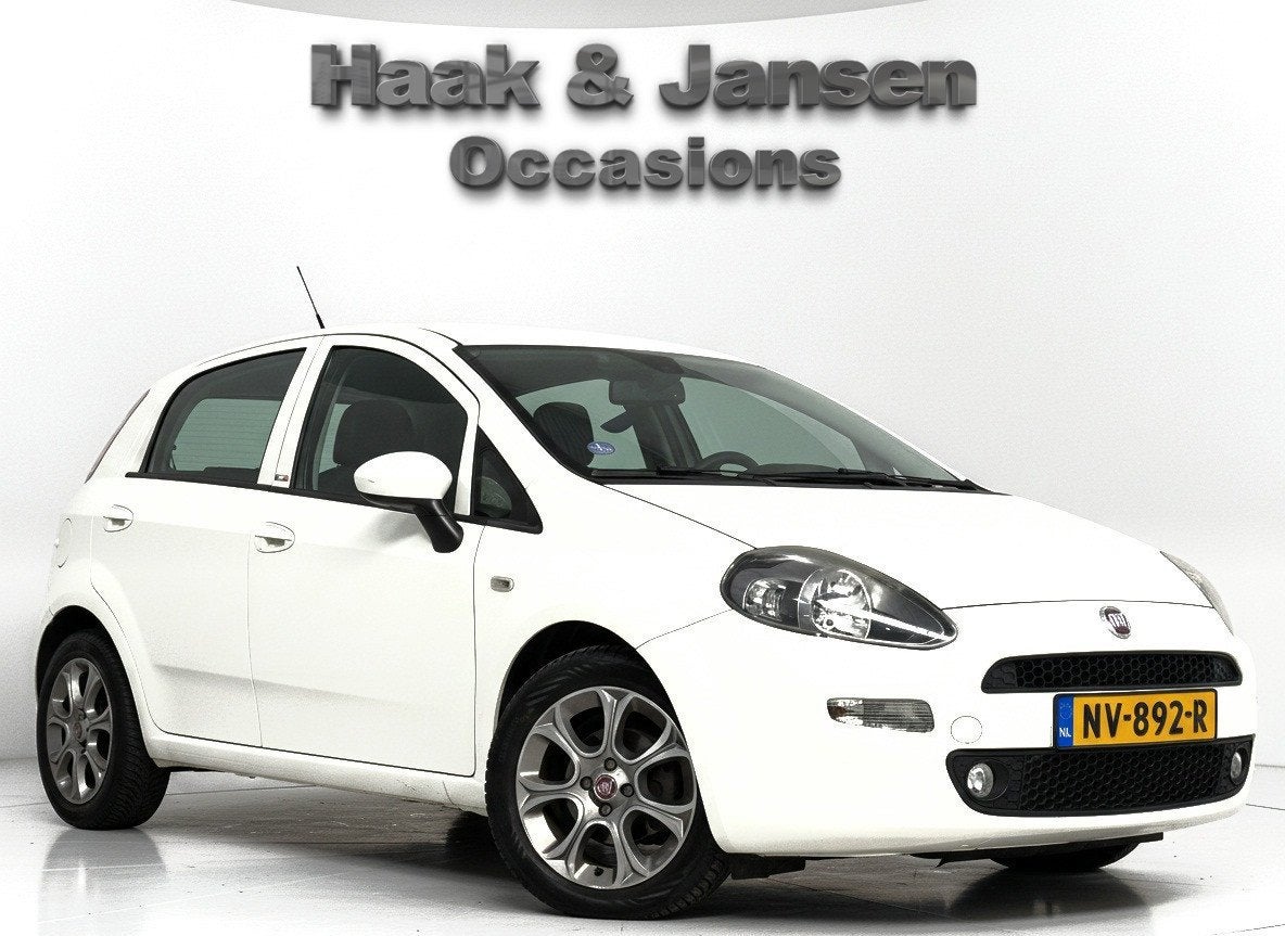 Fiat Punto Evo 0.9 TwinAir Lounge - Cruise - Parkeersensoren, Auto's, Voorwielaandrijving, Gebruikt, Euro 6, Parkeersensor
