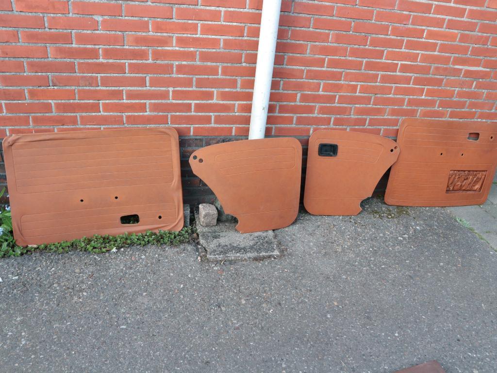 Volkswagen kever vw deurpanelen oranje retro / vintage, Ophalen of Verzenden, Gebruikt, Volkswagen