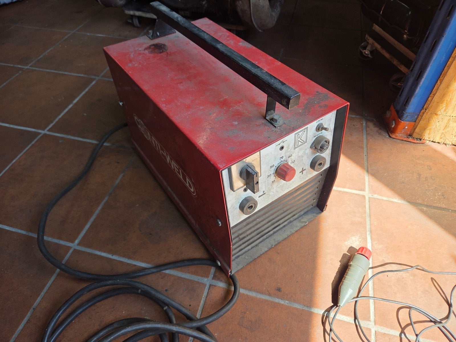 Contiweld R700 DC-130 tig electrode Lasapparaat - Gebruikt, Ophalen, Gebruikt, Minder dan 150 ampère, Elektroden