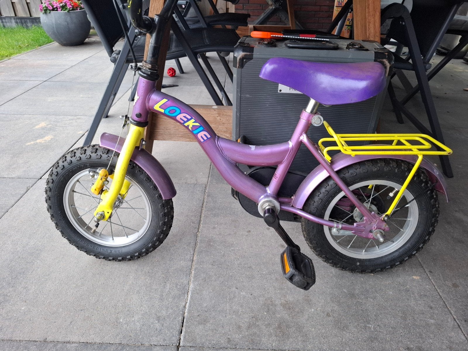 Kinderfiets 12 inch, Ophalen of Verzenden, Gebruikt, Minder dan 16 inch