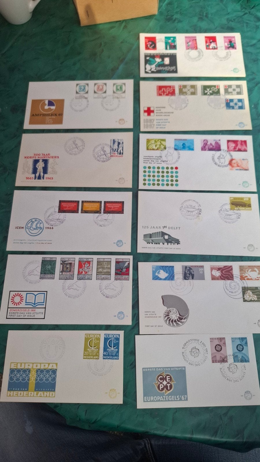 Collectie Nederlandse Eerste Dag Enveloppen (FDC's), Postzegels en Munten, Ophalen of Verzenden