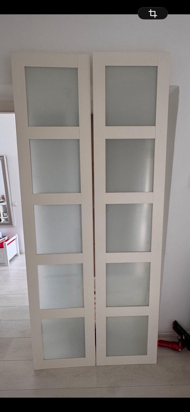 Twee Pax deuren, Huis en Inrichting, Kasten | Kledingkasten, Ophalen of Verzenden, Zo goed als nieuw, 50 tot 100 cm, 200 cm of meer