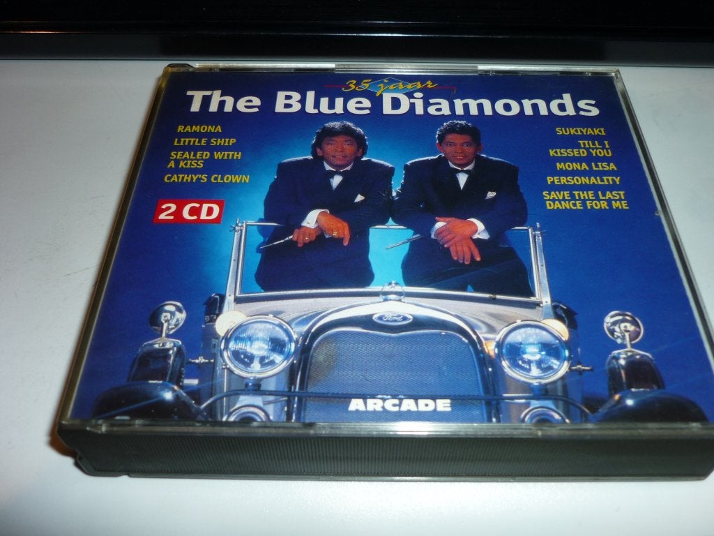 The Blue Diamonds - 35 Jaar (2 CD), Gebruikt, Pop, Ophalen of Verzenden, Verzamelalbum