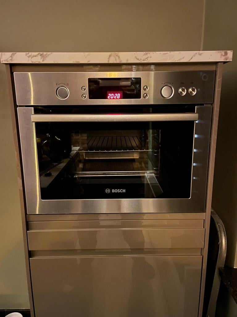 BOSCH HLHB26 Stoom Oven, Witgoed en Apparatuur, 45 tot 60 cm, Oven, Ophalen of Verzenden, Inbouw