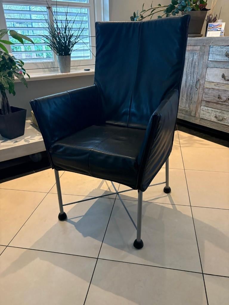 CHAPLIN MONTIS set van 4 stuks, Huis en Inrichting, Stoelen, Ophalen, Gebruikt, Zwart, Vier