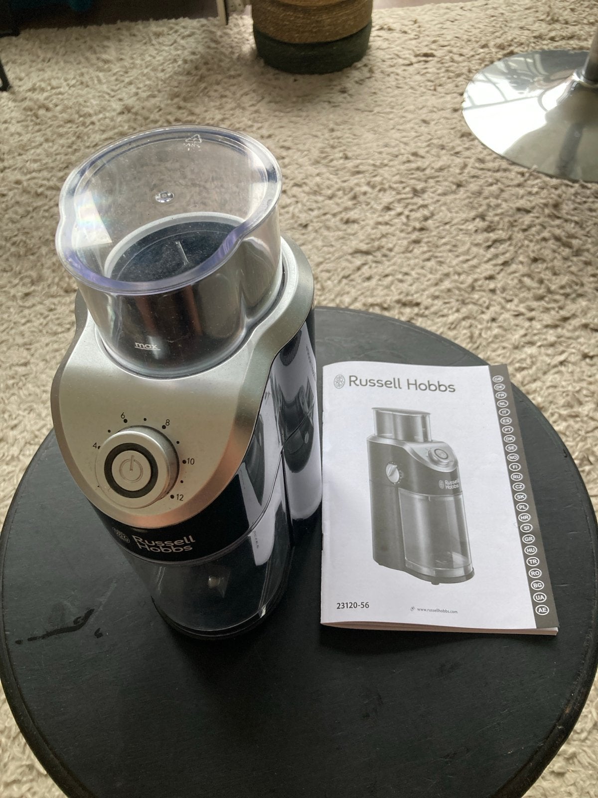 Russell Hobbs Koffiemolen - Zo goed als nieuw, Ophalen, Overige modellen, Koffiebonen, Zo goed als nieuw