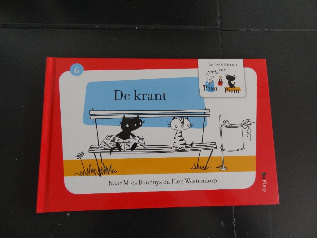 2 Pim & Pom boekjes, Gelezen, 3 tot 4 jaar, Ophalen of Verzenden, Fiep Westendorp