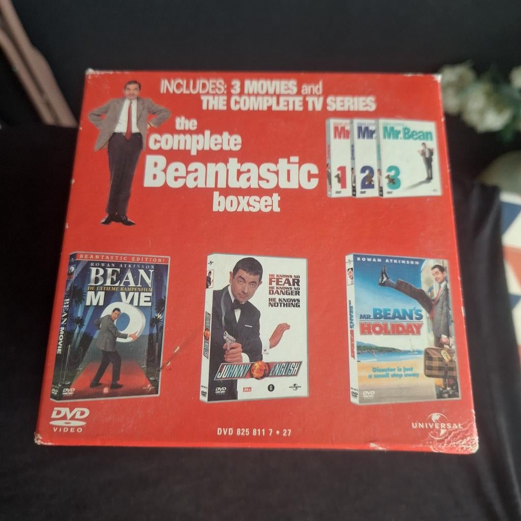 Mr. Bean: The Complete Beantastic Boxset - 10e Verjaardag, Gebruikt, Alle leeftijden, Boxset, Ophalen of Verzenden