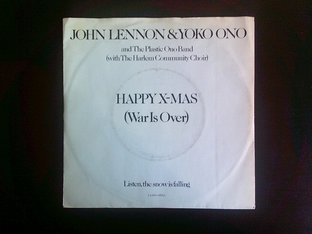 John Lennon & Yoko Ono - Happy X-Mas (War Is Over 1980 ), Gebruikt, 7 inch, Ophalen of Verzenden, EP