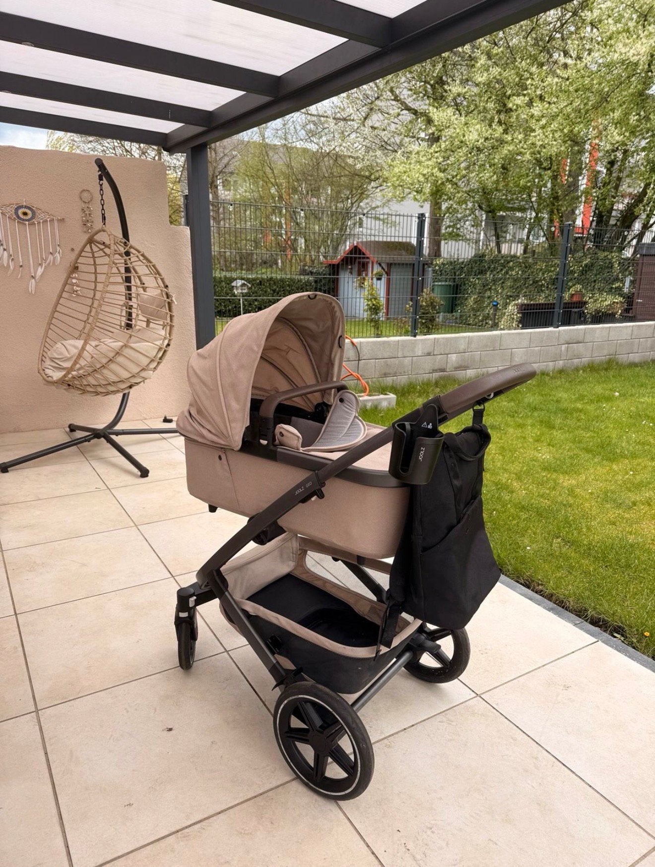 Joolz geo 3, taupe. Mooie complete set, Duowagen, Zo goed als nieuw, Combiwagen, Ophalen