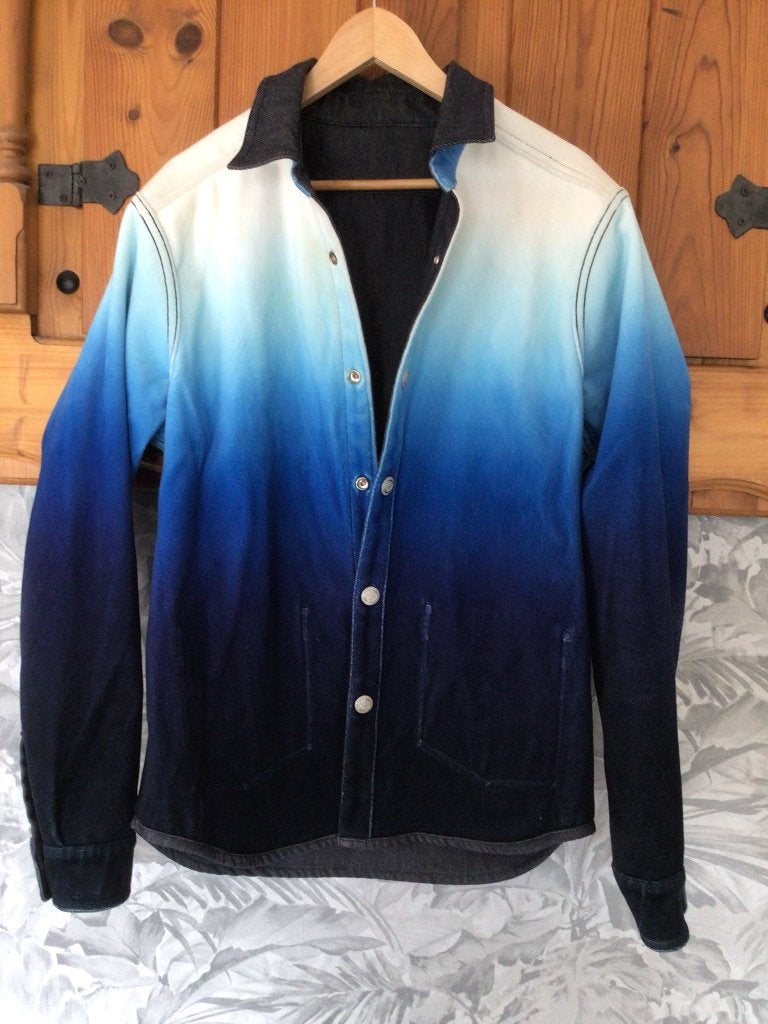 Heren jeansjack Reversibel, Kleding | Heren, Maat 52/54 (L), Meerkleurig, Ophalen of Verzenden, Zo goed als nieuw