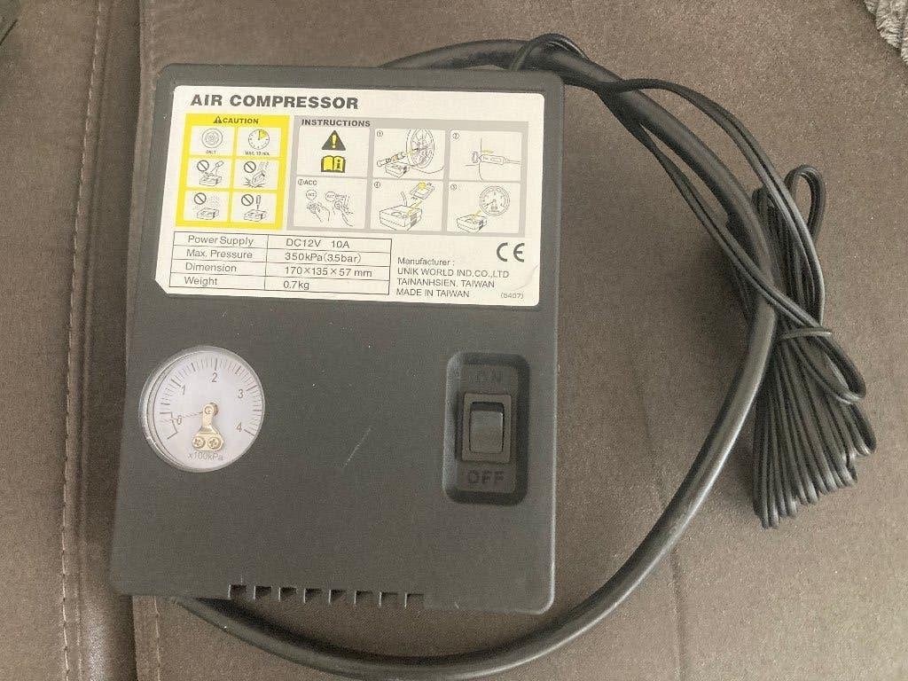 Auto air compressor, Doe-het-zelf en Verbouw, Compressors, Minder dan 25 liter, Ophalen of Verzenden, Nieuw, Minder dan 200 liter/min
