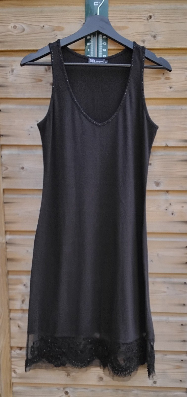 Didi zwart jurkje maat 36 met kant en kraaltjes, Kleding | Dames, Zwart, Didi, Ophalen of Verzenden, Maat 36 (S)