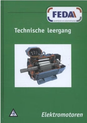 studieboek Technische leergang - elektromotoren, Zo goed als nieuw, FEDA, Beta, HBO