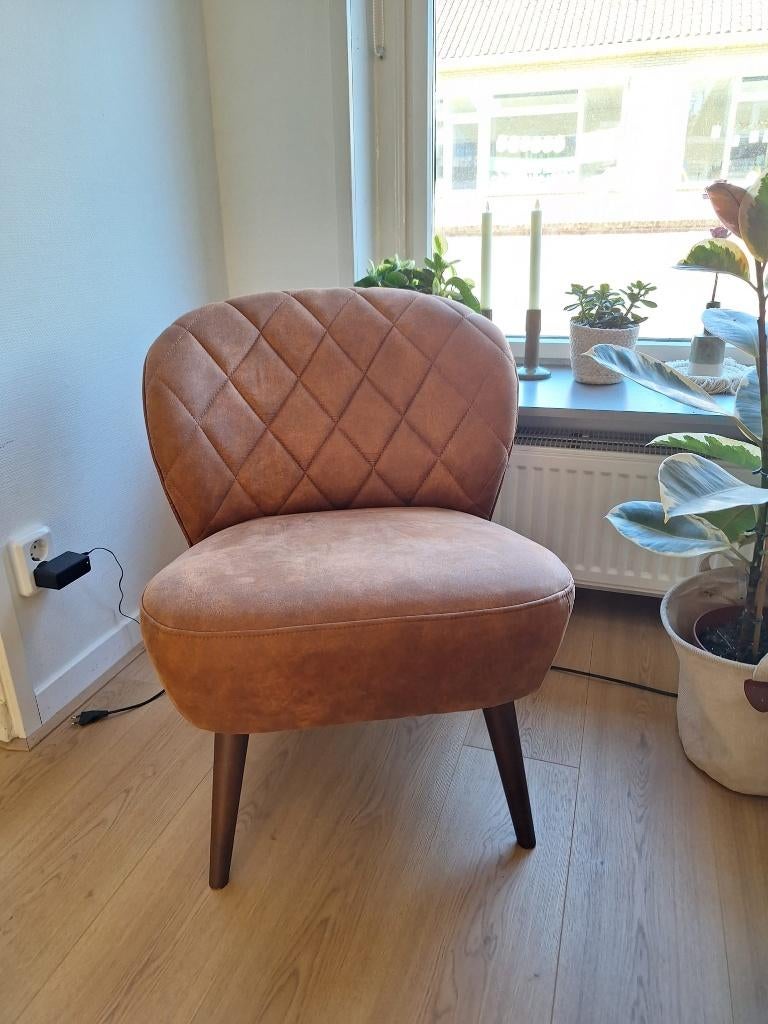 Fauteuil, Huis en Inrichting, Fauteuils, Ophalen, Gebruikt, Minder dan 75 cm, Stof