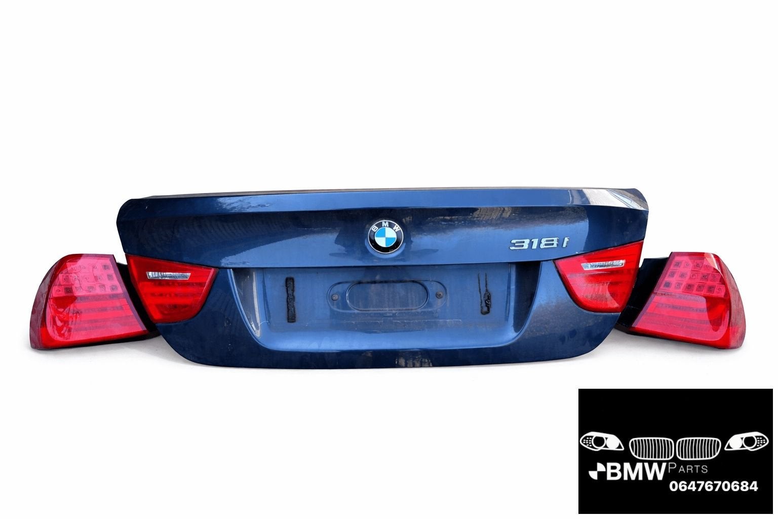 Kofferklep achterlichten LED BMW 3-Serie E90 LCI Facelift, Gebruikt, Ophalen of Verzenden, -, Achterklep