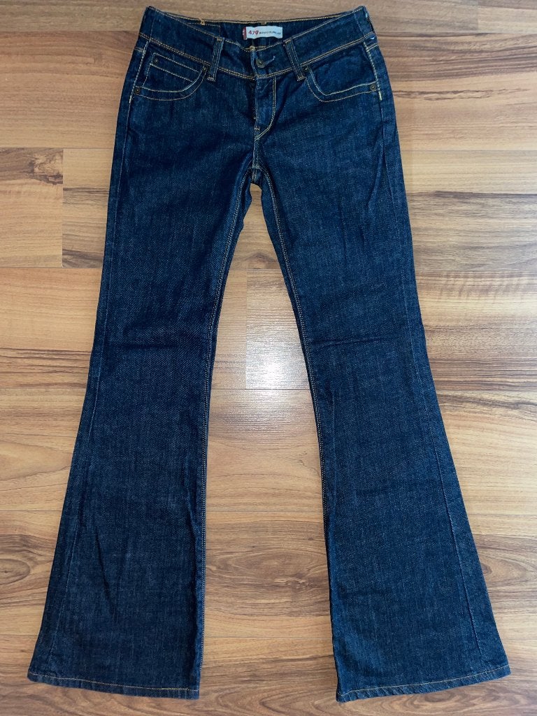 Prachtige LEVI'S 479 jeans / spijkerbroek met flared pijp, Blauw, Nieuw, Ophalen of Verzenden, W27 (confectie 34) of kleiner